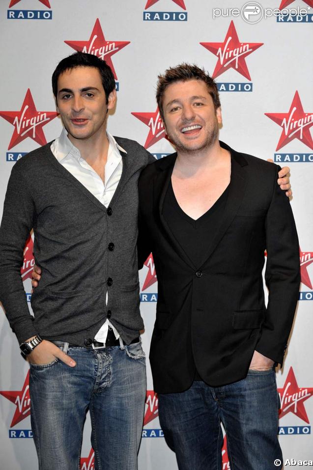 Bruno Guillon et Camille Combal