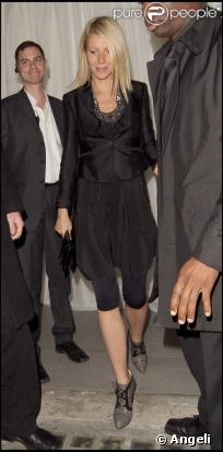 Gwyneth Paltrow à Londres, le 16/09/08