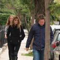 REPORTAGE PHOTOS EXCLUSIVES : Hugh Grant et Jemima Khan, un an après leur rupture... anguille sous roche !
