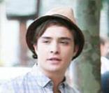 Ed Westwick et Chace Crawford sur le tournage de Gossip Girl