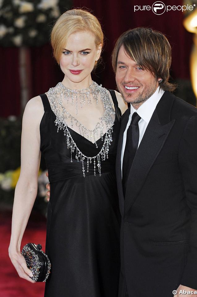 Nicole Kidman et son mari Keith Urban