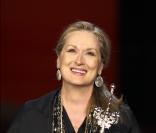 Meryl Streep reçoit son prix à Saint-Sébastien
