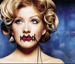 Christina Aguilera pour la campagne publicitaire de Declare Yourself