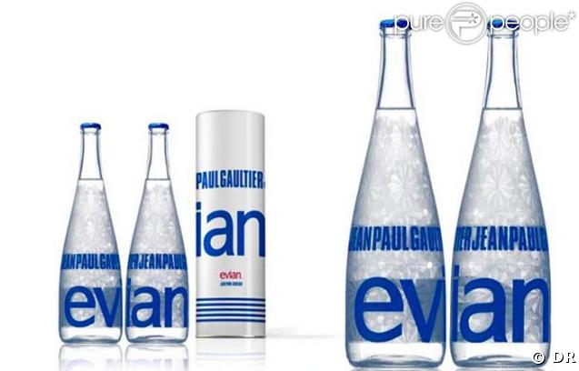 Evian aar Jean-Paul Gaultier