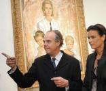 Stéphanie de Monaco à l'expo Grace Kelly avec Frédéric Mitterrand