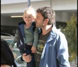 Ben Affleck et Violet, le 10/10/08