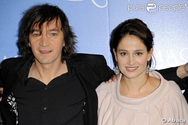 Marie Gillain et Cali, le 12/10/08, à l'avant-première de Magique !