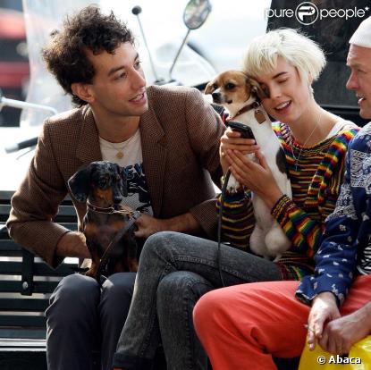 Agyness Deyn et Albert Hammond