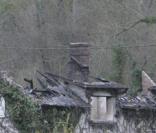 La maison de Patrick Dupond en cendres.
