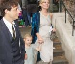 Kate Moss et Jamie Hince avec Lila Grace la fille du top