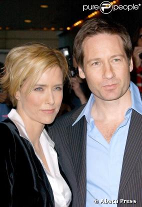 David Duchovny et Tea Leoni