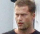 Til Schweiger, sur le tournage de Inglourious Basterds