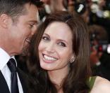 Angelina Jolie et Brad Pitt lors du festival de Cannes 2008