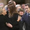 REPORTAGE PHOTOS : Carla et Bernadette, très proches lors du dernier hommage à soeur Emmanuelle !