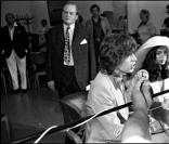 Mariage de Bianca et Mick Jagger à Saint Tropez en 1971