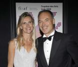 Renaud Dutreil, directeur de LVMH USA, et son épouse