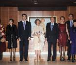 Elena, Letizia, Felipe, Sofia, Juan Carlos, Cristina, Iñaki
