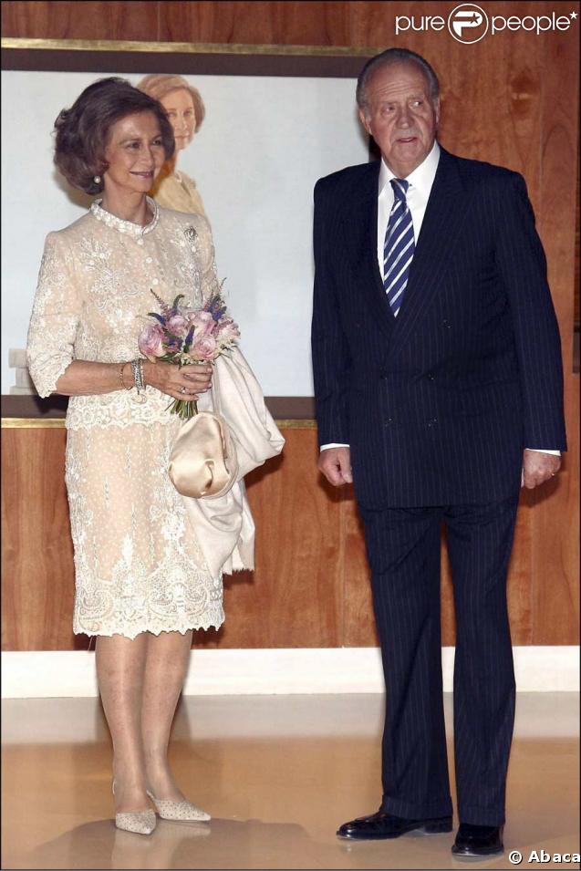 La reine Sofia et le roi Juan Carlos