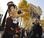 Zinedine Zidane au parc Disneyland Paris