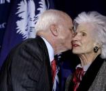 John McCain et sa maman Roberta