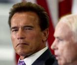 John McCain et Arnold Schwarzenegger