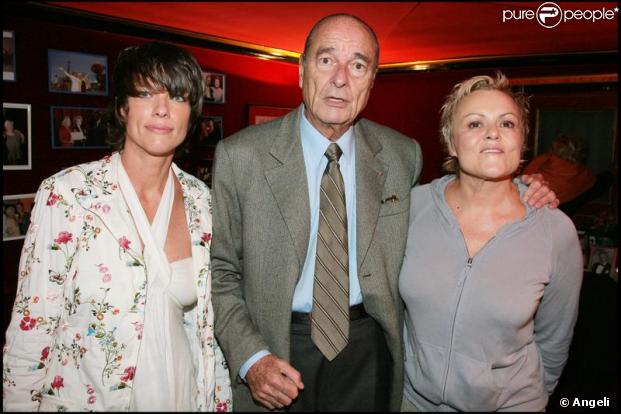 Muriel Robin, Jacques Chirac et Anne Le Nen