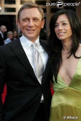 Daniel Craig, sa compagne et Olga Kurylenko à Sydney