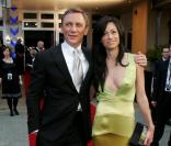 Daniel Craig, sa compagne et Olga Kurylenko à Sydney