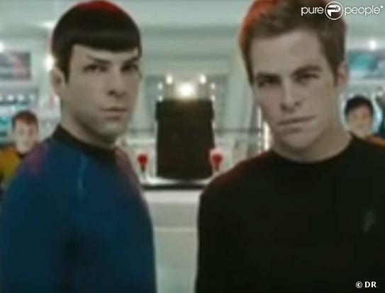 Zachary Quinto et Chris Pine