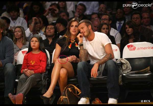 David Beckham et Francesca Leiweke