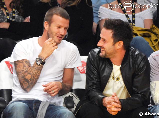 David Arquette et David Beckham