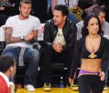 David Arquette et David Beckham