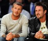 David Arquette et David Beckham
