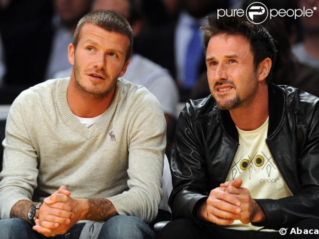 David Arquette et David Beckham