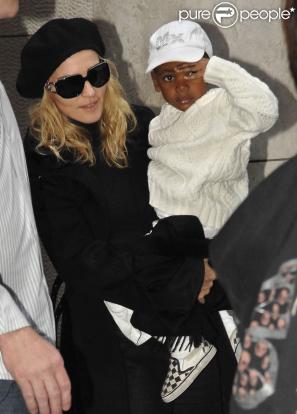 Madonna et David