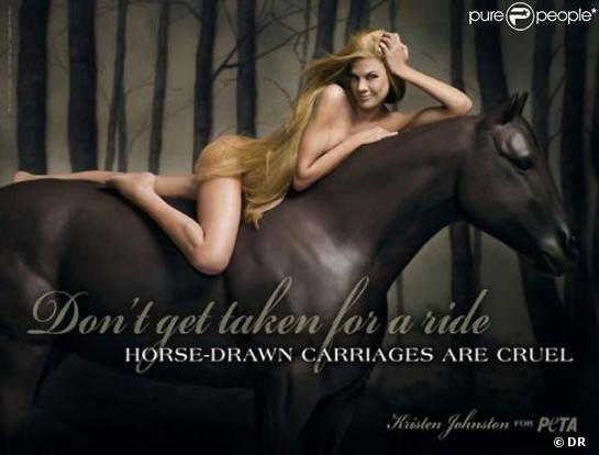 Kristen Johnson pour PeTA