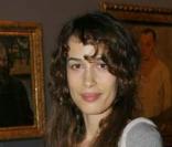 Dolores Chaplin à la visite privée de l'expo Picasso, le 20/11/08