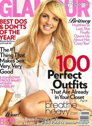 Britney Spears pour Glamour