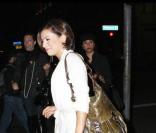Eva Longoria de retour à Hollywood, le 1/12/08