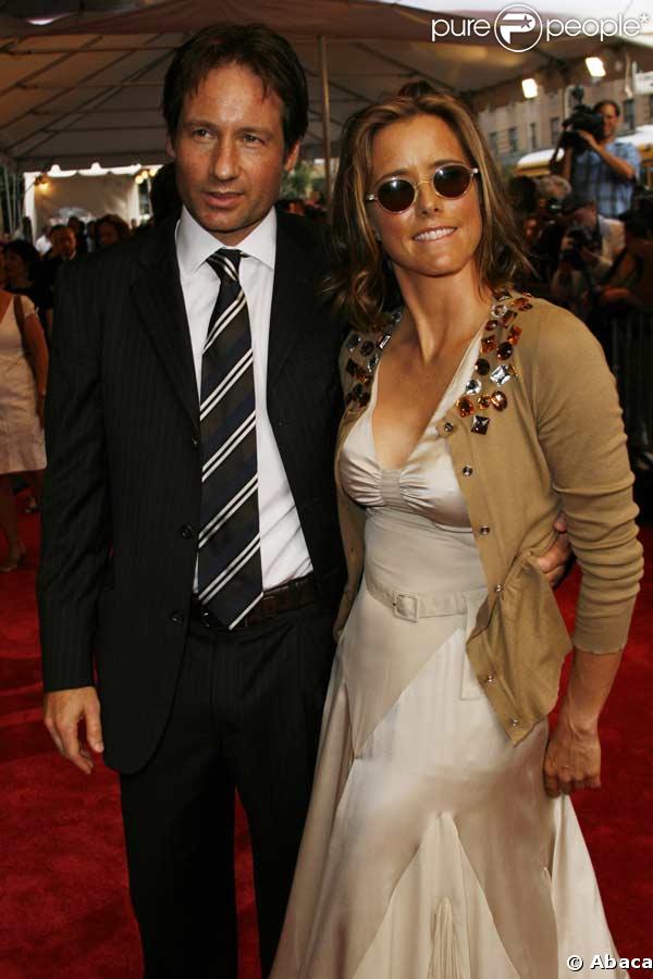 Teo Leoni et David Duchovni