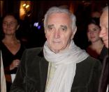 Charles Aznavour lors d'une soirée Jazz organisée par le groupe Elior au Cercle des Armées