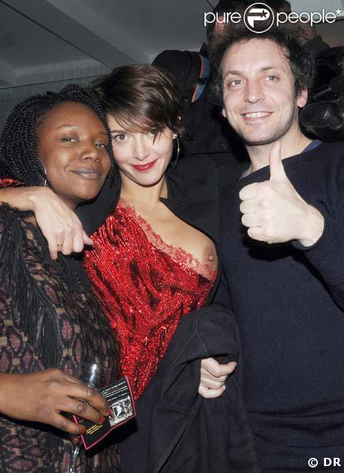 Emma de Caunes à la réouverture du Palace