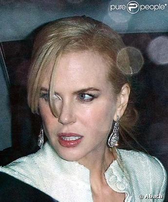 Nicole Kidman lors de l'avant-première à Londres du film Australia