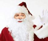 Cauet en père Noël