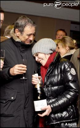 Alain Chamfort et Dani aux Habits de Lumière, à Epernay