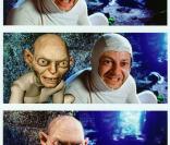 Andy Serkis en Gollum