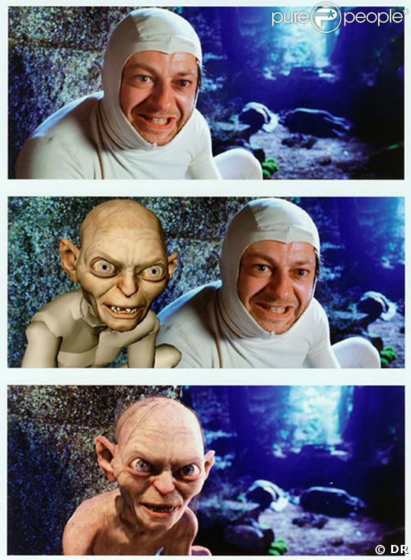 Andy Serkis en Gollum
