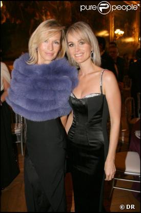 Estelle Lefébure et Laeticia Hallyday ont honoré le gala de la Fondation pour l'enfance