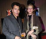 Igor Bogdanoff et sa compagne Amelie de Bourbon de Parme