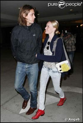 Kate Bosworth et James Rousseau, à Los Angeles, le 18/12/08
